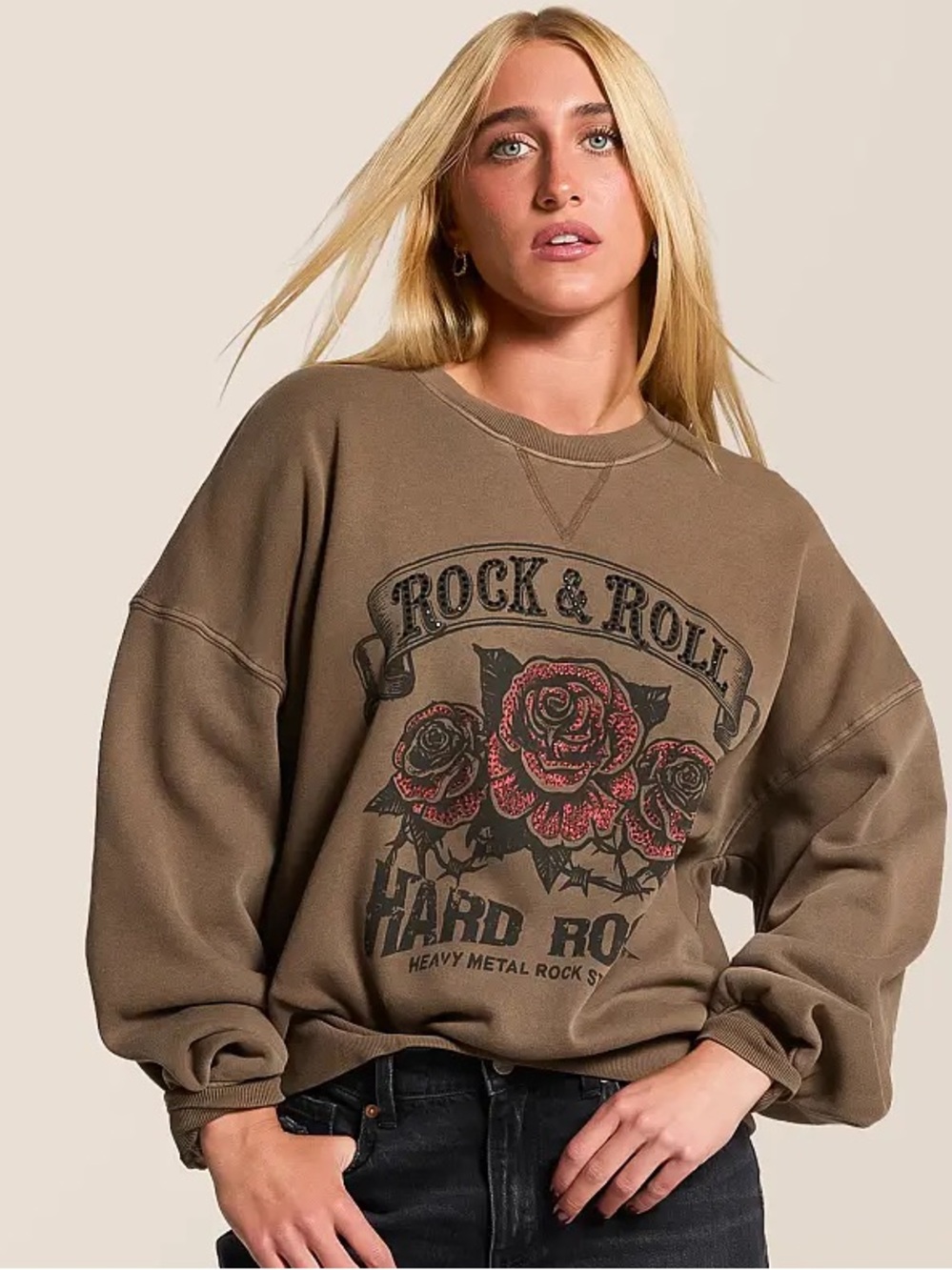 Rock and roll sweatshirt